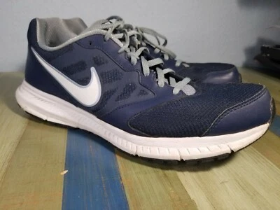 Nike Downshifter 6 Men Sz 12 Blue Sneakers Running Athletic Shoes 684652-400 - Image 1 of 4