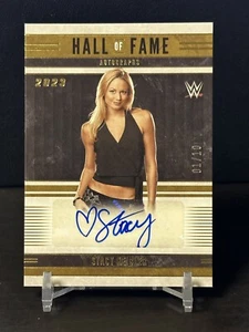 2023 Panini Chronicles WWE HOF Autographs STACY KEIBLER AUTO GOLD  01/10 - Bild 1 von 2