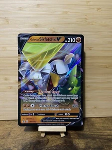 JUMBO Galarian Sirfetch'd V - SWSH043 Sword & Shield Promo - Pokemon Card - Picture 1 of 2