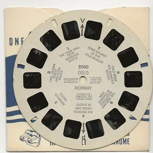 2060 Oslo Norway 1955 View-master Reel - Picture 1 of 2
