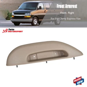 Pull Handle Cover Passenger Side RH RF Front Armrest Tan For Chevy Express Van - Picture 1 of 10