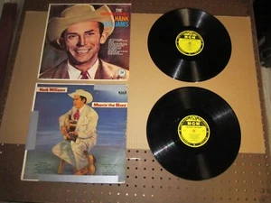 HANK WILLIAMS / 2 ORIGINAL YELLOW LABEL ALBEN - SEHR SELTEN - Microgroove Record - Bild 1 von 13