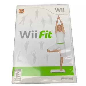 Wii Fit (Nintendo Wii) - Juego Fitness - Completo con Manual - Probado - Imagen 1 de 2