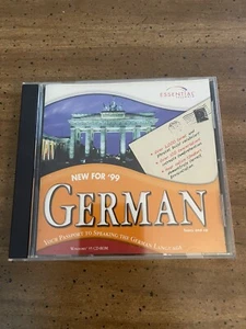 Learn German Language PC CD Rom Windows 95 Elsinore NOT Rosetta Stone Duolingo - Picture 1 of 3