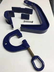 AUTO BODY FRAME MACHINE JUMBO DEEP HOOK SET & G-CLAMP COMBO DEAL - Picture 1 of 2