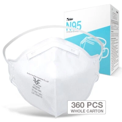 FANGTIAN N95 Face Mask NIOSH Certified - 360 PCs Whole Carton, FT-N040 - Image 1 of 2