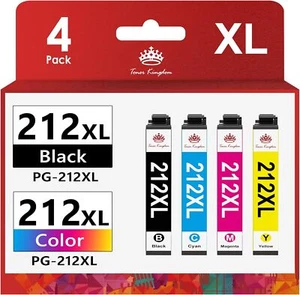 Repuesto Cartuchos de Tinta 212XL para Epson funcionan con WF-2830 WF-2850 XP-4100 - Imagen 1 de 7