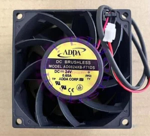 1PCS ADDA AD0824XB-F71DS 8038 DC24V 0.65A cooling fan New - Picture 1 of 1