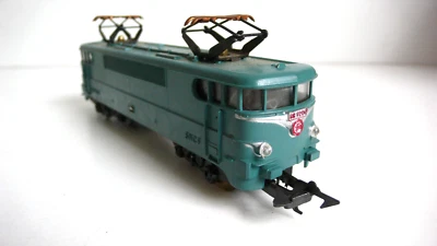 TRAINS JOUEF  "HO" LOCO  ÉLECTRIQUE  BB 9201  FONCTIONNE TB  1958/62  17 cm - Photo 1/4