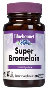 Bluebonnet Super Bromelain 500 mg 30 Veg Capsules - Picture 1 of 1