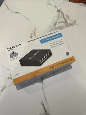 Netgear GS305E Business 5-Port Gigabit Ethernet Smart Managed Plus Switch - Image 1 of 3