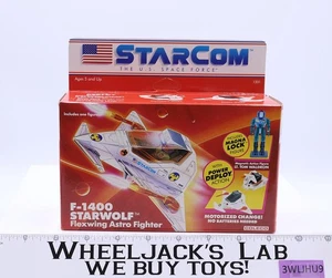 F-1400 Starwolf Starcom 1987 Coleco Vintage Action Figur Fahrzeug NEU MIB - Bild 1 von 6