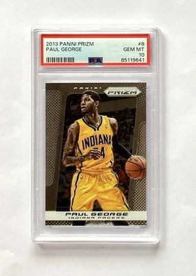 2013-14 Panini Prizm - Paul George #8 PSA 10 ¡3er año! Foto 1 de 2