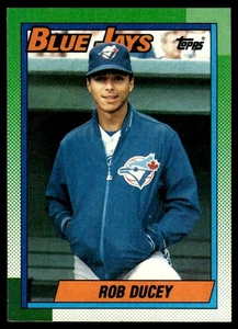 1990 Topps Rob Ducey Toronto Blue Jays #619 - Picture 1 of 2