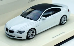 BMW M6 Coupé E63 Bj. 2005-2010, weiß, Minichamps-Serie "Linea Bianco" im M. 1:43 - Bild 1 von 9