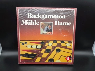 Vintage Backgammon Mühle Dame Berliner Spiele 6046609 ✅Neu✅ - Bild 1 von 4