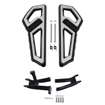 Suporte de montagem de piso para estribo de motorista compatível com Harley Softail Slim FLSL 18-25 - Imagem 1 de 4