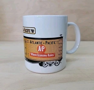 NUEVA TAZA DE CAFÉ A&P Supermercados Reefer Boxcar Tren EDICIÓN LIMITADA - Imagen 1 de 4