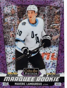 2024-25 O-Pee-Chee Platinum Violet Pixels #291 Maveric Lamoureux /299 - Bild 1 von 2