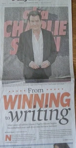 Charlie Sheen - Riveride Press 26. Oktober 2025 + Morongo Werbung - 4 Fans - Bild 1 von 4