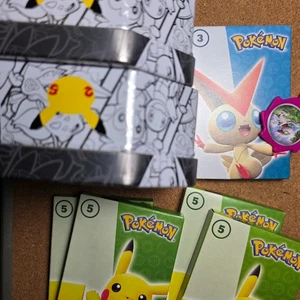 GEÖFFNET GEBRAUCHT 2022 5x McDONALD'S Pokemon Match Battle Karten TCG HAPPY MEAL & TINS - Bild 1 von 3