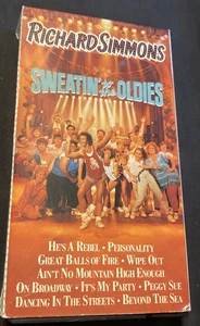 1988 Richard Simmons Sweatin' to the Oldies VHS - Picture 1 of 5