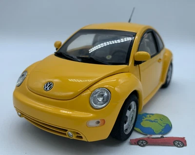 Franklin Mint VW New Beetle 2000,  in scala 1:24-1:25, (3176) , vintage - Immagine 1 di 4