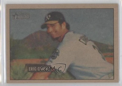 2005 Bowman Heritage Mahogany Eric Chavez #314 - Image 1 of 2
