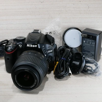 Nikon D5100 16.2MP DSLR Camera W 18-55mm Lens *TESTED* Shutter 31,794 - image 1 of 4
