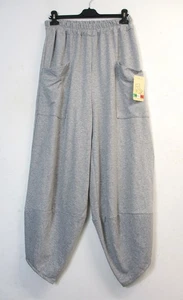 PANTALONES INFORMALES LAGENLOOK DAMAS 95% ALGODÓN 2 BOLSILLOS TALLA ÚNICA: Plus talla 16-20 - Imagen 1 de 18