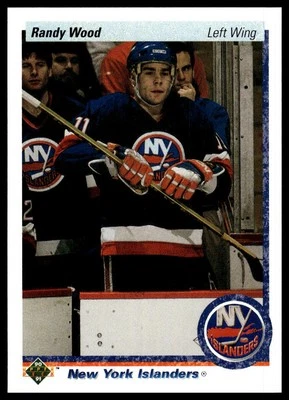 1990-91 Upper Deck #16 Randy Wood - Image 1 of 2
