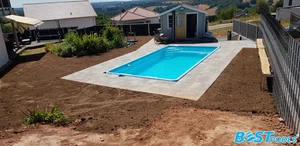 GFK-Pool ITAKA 6.5x3.5x1.55, vollisoliert - Bild 1 von 12