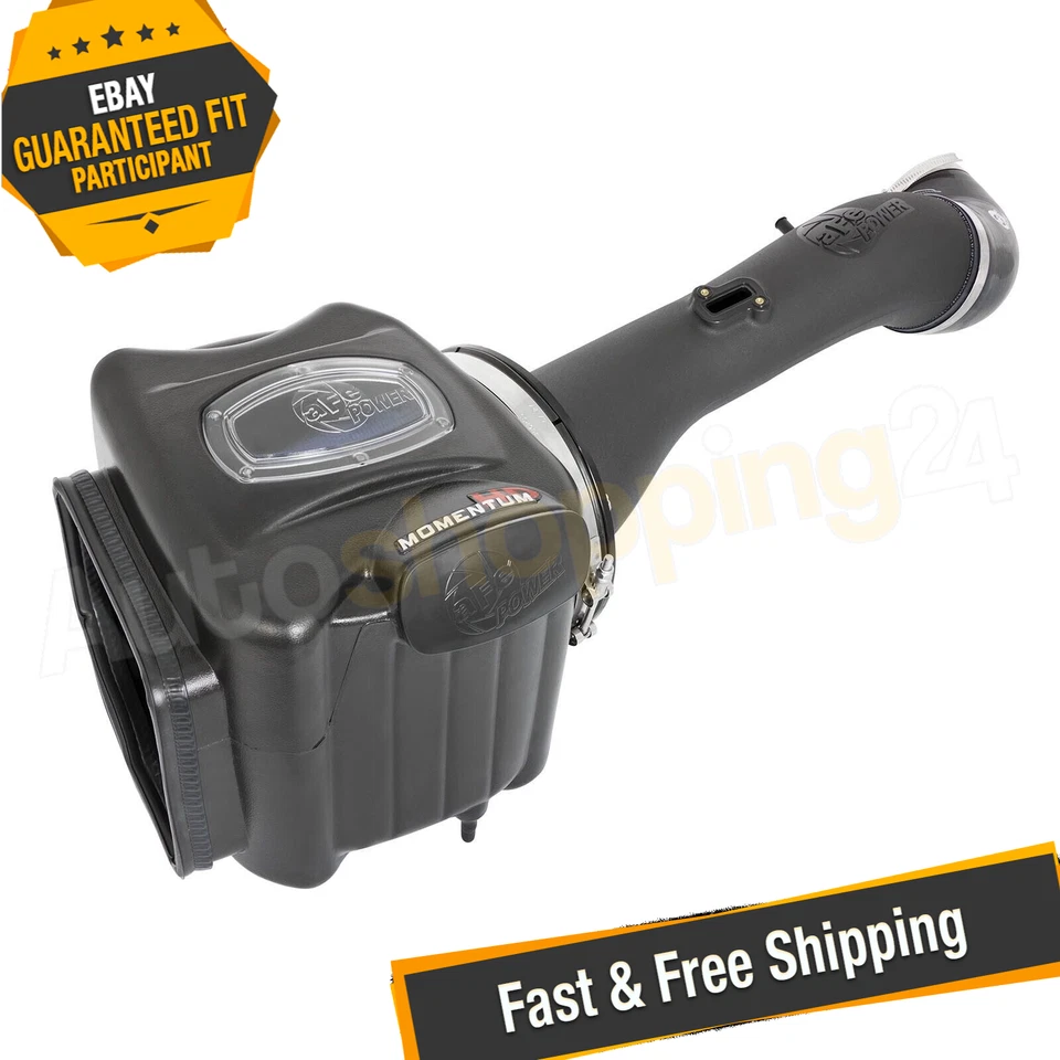 Entrada de ar frio aFe 54-74108 Momentum GT para 2016-2019 Silverado 2500HD 6.0L V8 - Imagem 1 de 4