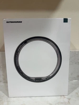 ULTRAHUMAN Ring AIR Smart Ring Size 8 - Raw Titanium - Activity & Sleep Tracker - Image 1 of 4