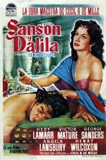 SAMSON AND DELILAH MOVIE POSTER 1949 Hedy Lamarr 11