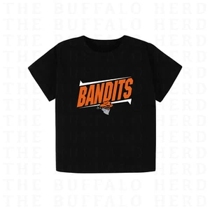 Kids Diagonal Buffalo Bandits Shirt, Baby Youth Bandits Lacrosse Tee - Picture 1 of 1