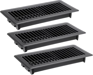 Sumnacon Floor Register 4 X 10 Inch Metal Floor Register Vents 3 Pack Sturdy Reg - Picture 1 of 12
