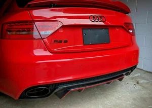 Rear License Plate Tag Holder Mount Bracket for AUDI A5 S5 RS5 2008-2024 New - Picture 1 of 9