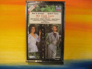 My Fair Lady Kiri Te Kanawa / Jeremy Irons Musical Album Cassette Tape - Picture 1 of 3