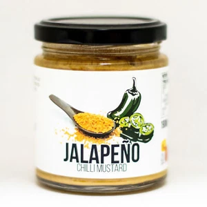 Jalapeño Chilli Mustard | Chilli Mash Company | 190ml | A Spicy Dijon Mustard - Picture 1 of 1