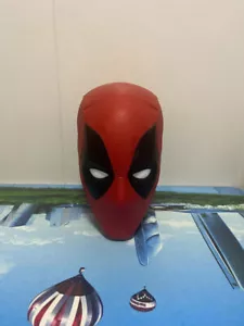 Marvel Deadpool Cabeza Figura Modelo Muñeca Almacenamiento Tanque Propalomitas Cubo Adorno Juguete - Imagen 1 de 5