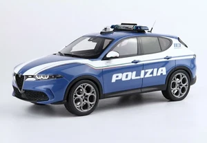 2023 Alfa Romeo Tonale Maßstab 1:18 Polizei Setup mit Koffer von BBR #BBRC1856POL - Bild 1 von 9