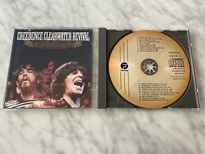 Creedence Clearwater Revival Chronicle CD UK IMPORT GOLD FACE DISC! CDCCR 2 RARE - Picture 1 of 4