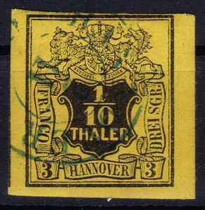 == Ad Hanovre Mi. 5 Timbré K2, Cat. == - Imagen 1 de 1