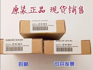1pc NEW D-SUB bus connector SUBCON 15/M-SH 2761606 original #W6 - Bild 1 von 4