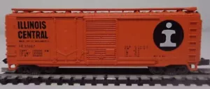 Con-Cor N 001755 Box Car Illinois Central como nuevo y embalaje original - Imagen 1 de 7