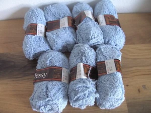 7 x 50 g Jessy 78 % Baumwolle 22 % Polyester Blau - Bild 1 von 4