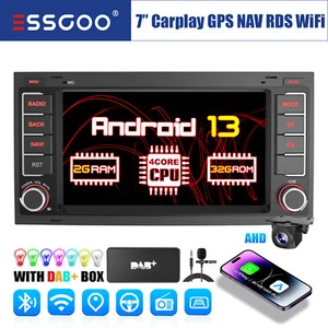 DAB+ Carplay Für W T5 Transporter Touareg Autoradio Android 13 2+32G GPS +Kamera - Bild 1 von 16