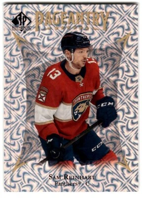 Sam Reinhart 2021-22 SP Authentic Pageantry #P-17 Florida Panthers - Image 1 of 2