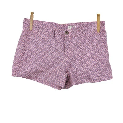 Pantalones Cortos Gap Talla 8 35" Cintura Informal Mujer 3" Entrepierna Rosa Geométrico  Foto 1 de 4